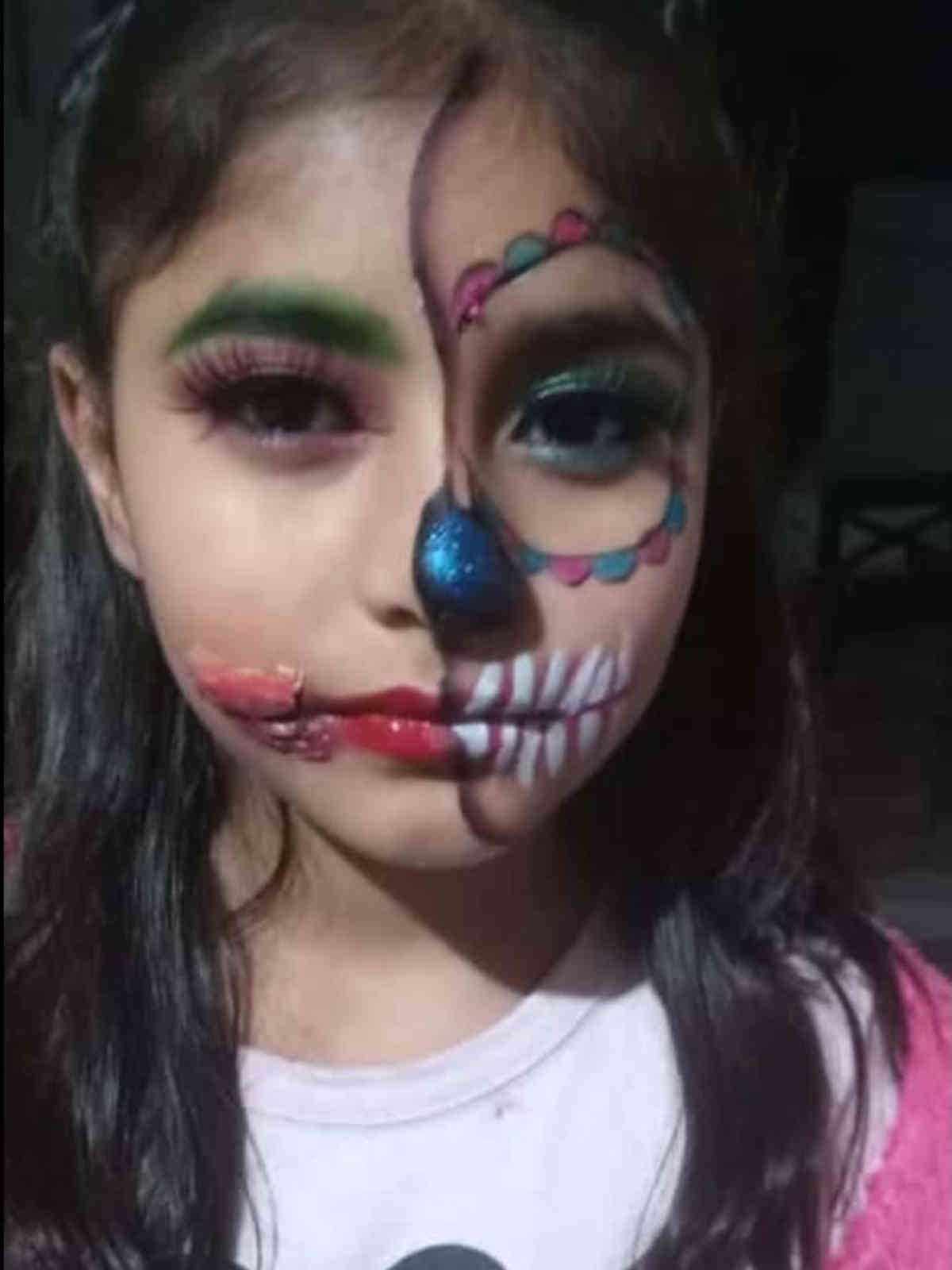 niña zombie